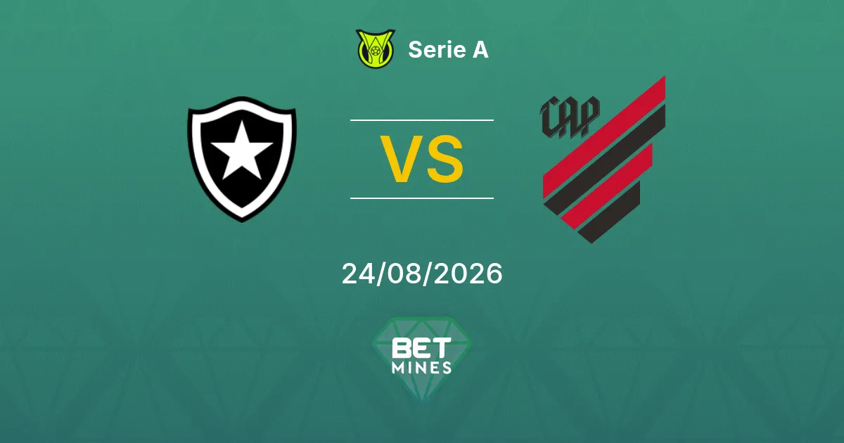 Pronóstico Botafogo vs Athletico PR: Previa y Análisis del Partido | Serie A 24-08-2026