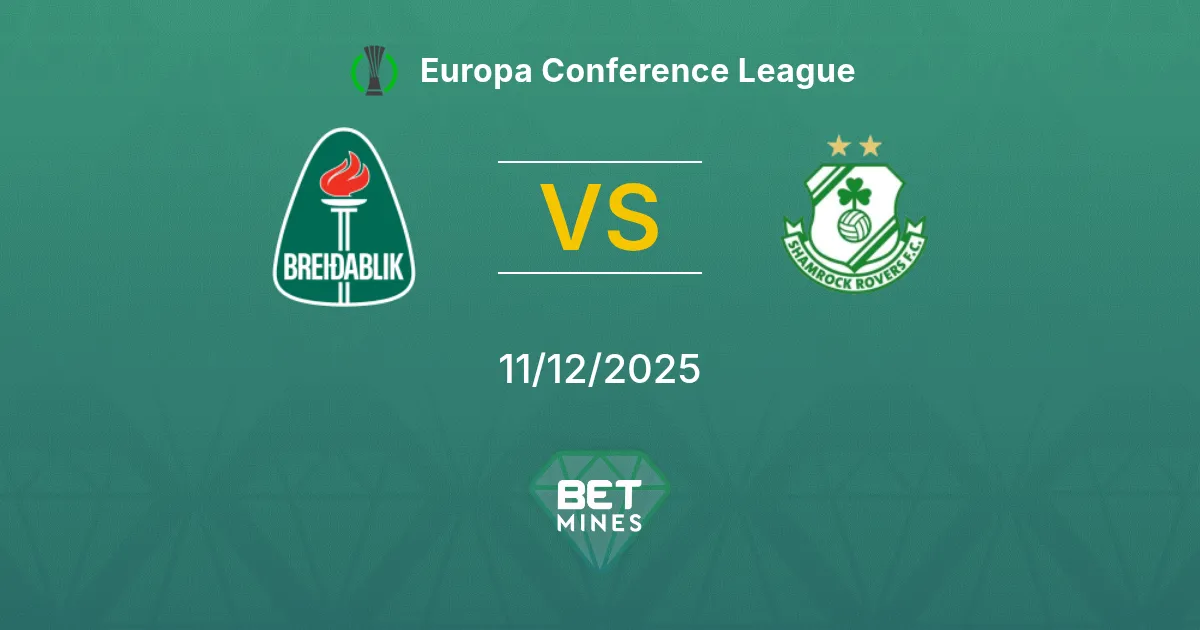 Breidablik vs Shamrock Rovers Pronostico: Anteprima e Analisi della Partita | Europa Conference League 11-12-2025