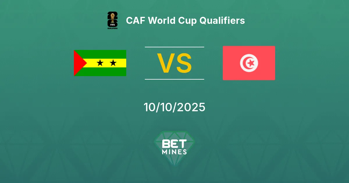 São Tomé e Príncipe vs Tunisia Pronostico: Anteprima e Analisi della Partita | Qualificazioni CAF Coppa del Mondo 10-10-2025