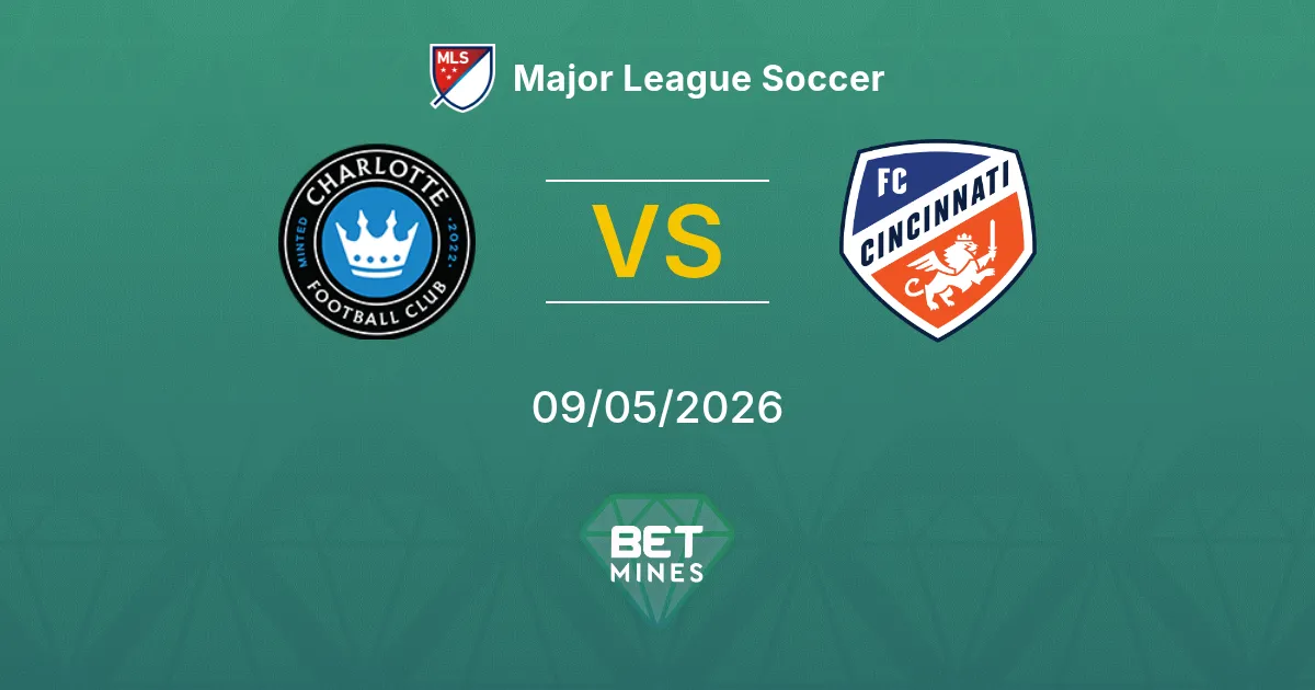 Charlotte vs Cincinnati Pronostico: Anteprima e Analisi della Partita | Major League Soccer 09-05-2026