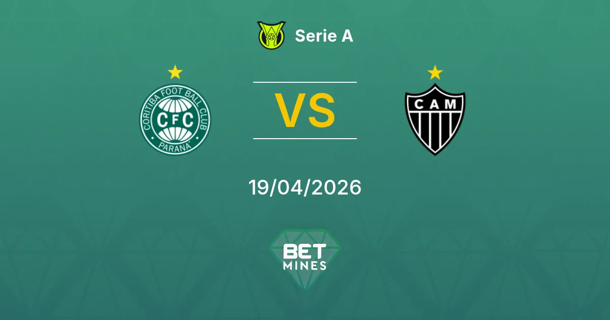 Coritiba vs Atlético Mineiro Pronostico: Anteprima e Analisi della Partita | Serie A 19-04-2026