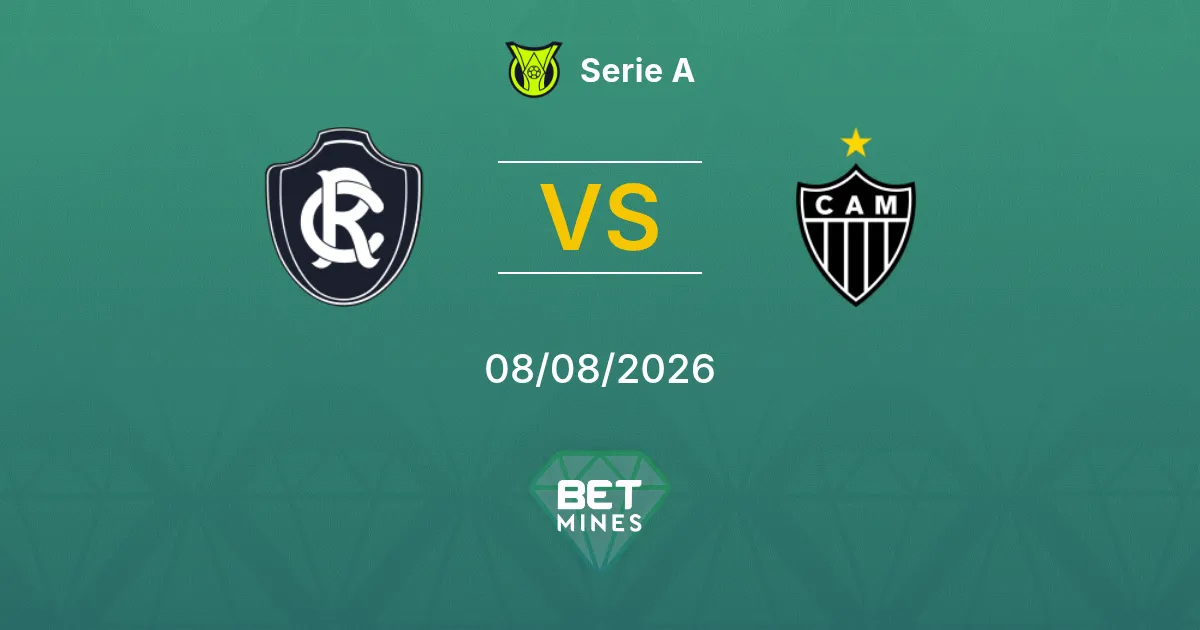 Palpite Remo x Atlético Mineiro: Prévia e Análise da Partida | Série A 08-08-2026