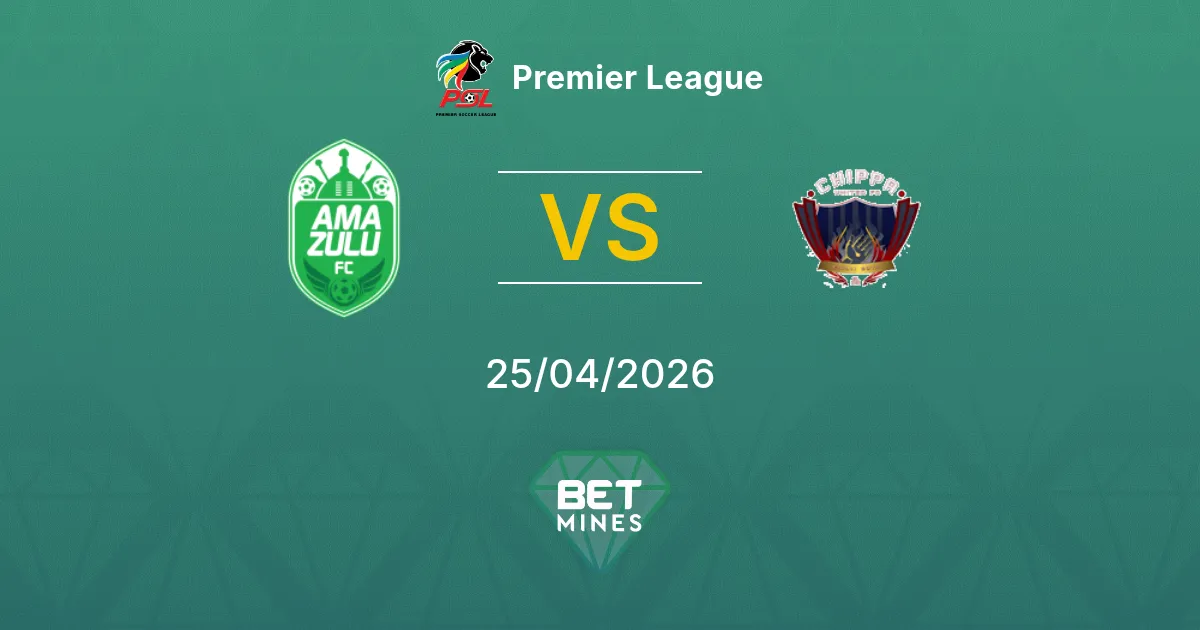 AmaZulu vs Chippa United Pronostico: Anteprima e Analisi della Partita | Premier League 25-04-2026