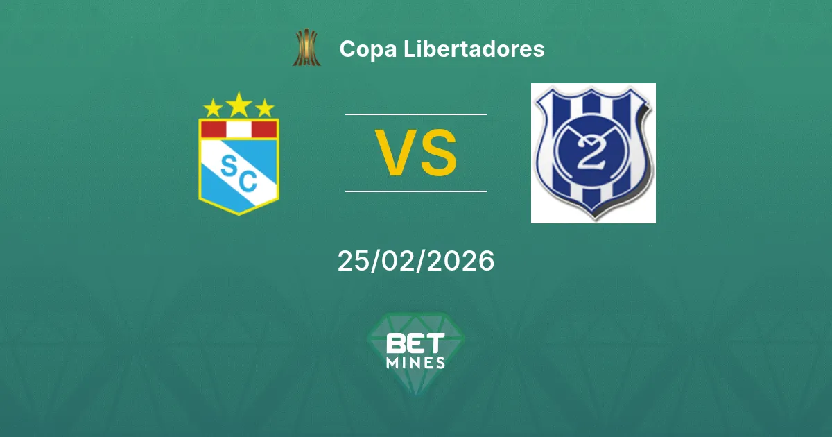 Sporting Cristal vs 2 de Mayo Pronostic : Aperçu et Analyse du Match | Copa Libertadores 25-02-2026