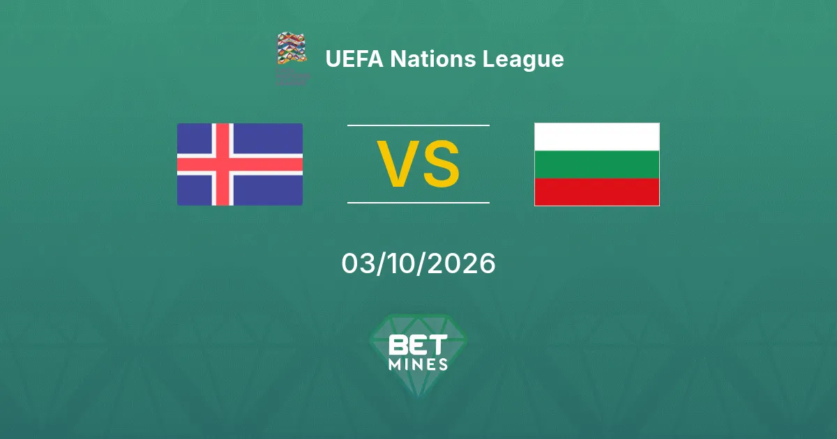 Iceland vs Bulgaria Prediction: Match Preview and Analysis | UEFA Nations League 03-10-2026
