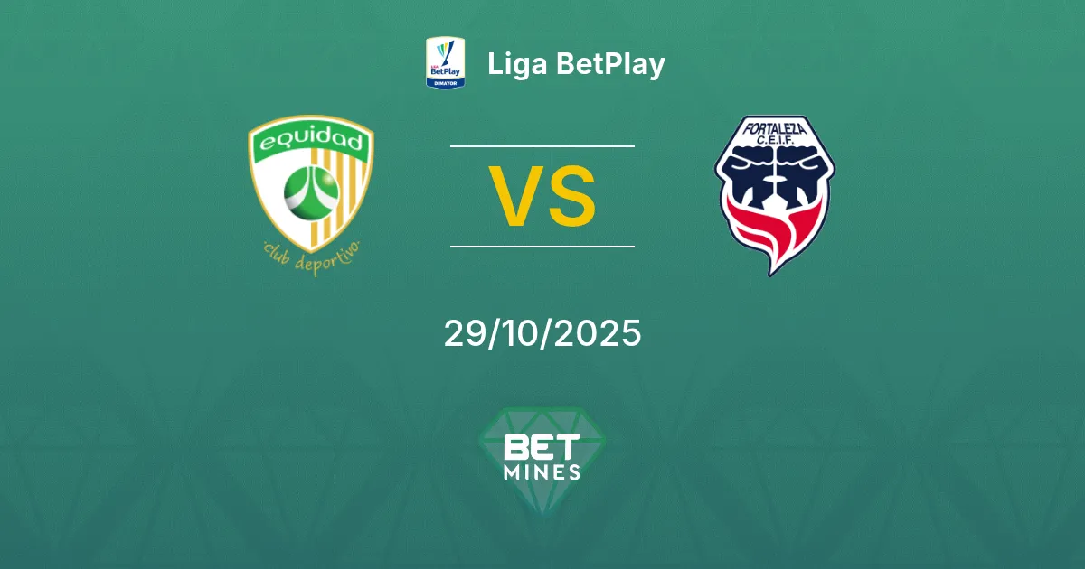 La Equidad vs Fortaleza CEIF Prediction: Match Preview and Analysis | Liga BetPlay 29-10-2025