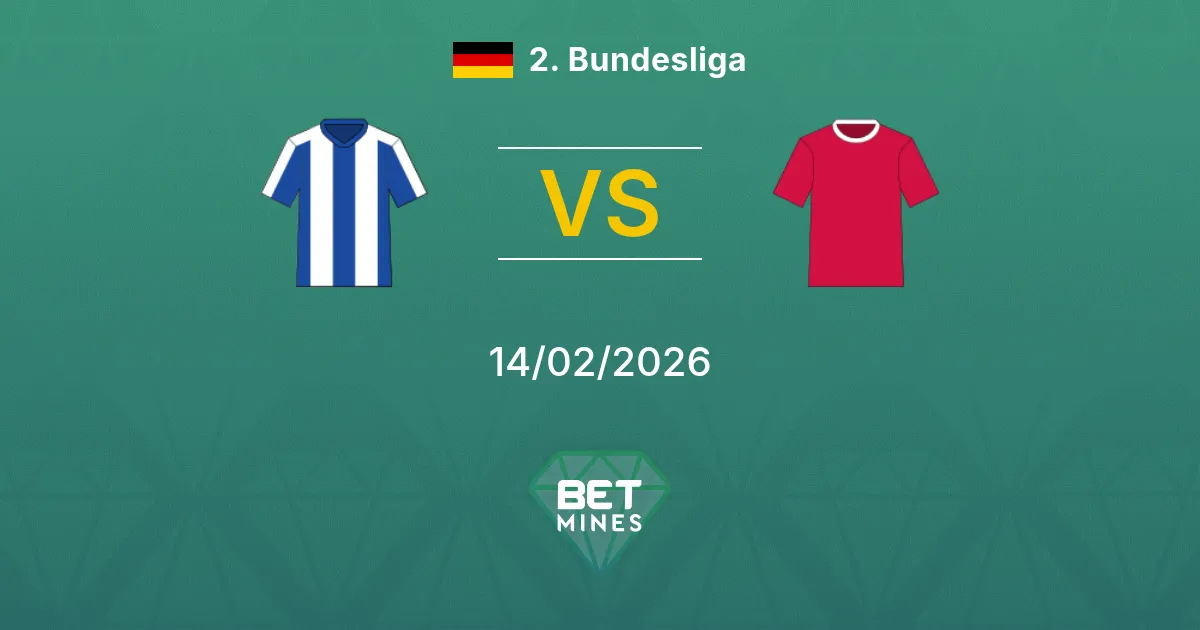 Hertha BSC vs Hannover 96 Prediction: Match Preview and Analysis | 2. Bundesliga 14-02-2026