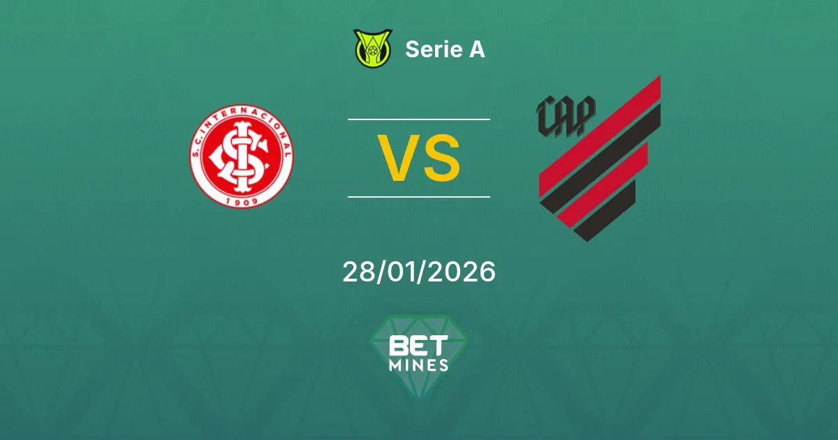 Internacional vs Athletico PR Prediction: Match Preview and Analysis | Serie A 28-01-2026