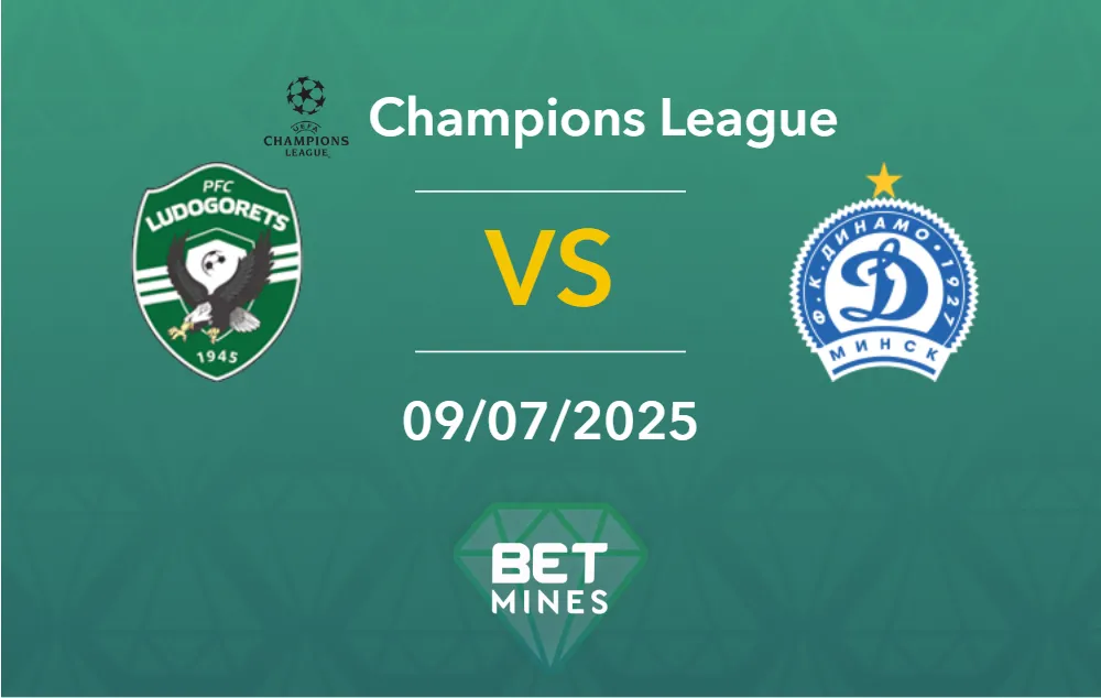 Ludogorets vs Dinamo Minsk Prediction: Match Preview and Analysis | UEFA Champions League - Qualifiers, Round 1