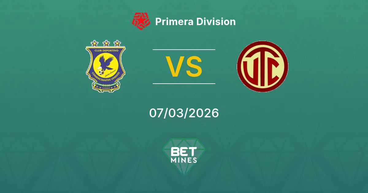 Comerciantes Unidos vs UTC Cajamarca Prediction: Match Preview and Analysis | Primera Division 07-03-2026