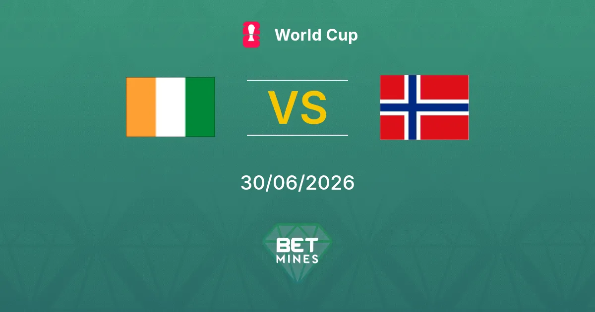 Côte d'Ivoire vs Norway Prediction: Match Preview and Analysis | World Cup 30-06-2026