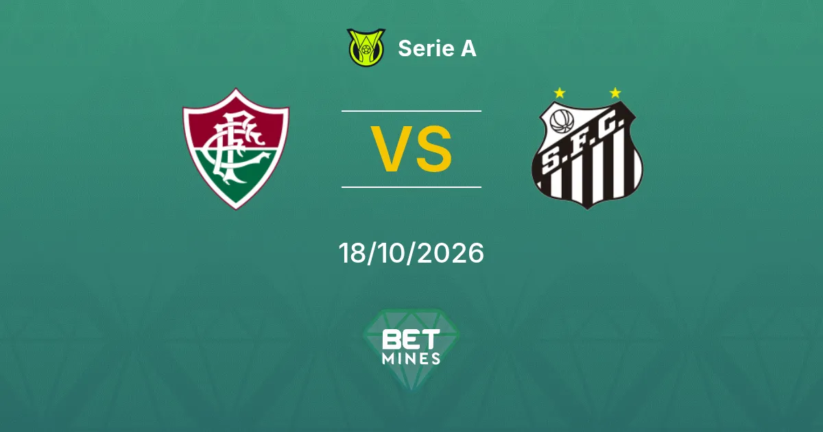 Fluminense vs Santos Pronostic : présentation et analyse du match | Serie A 18-10-2026