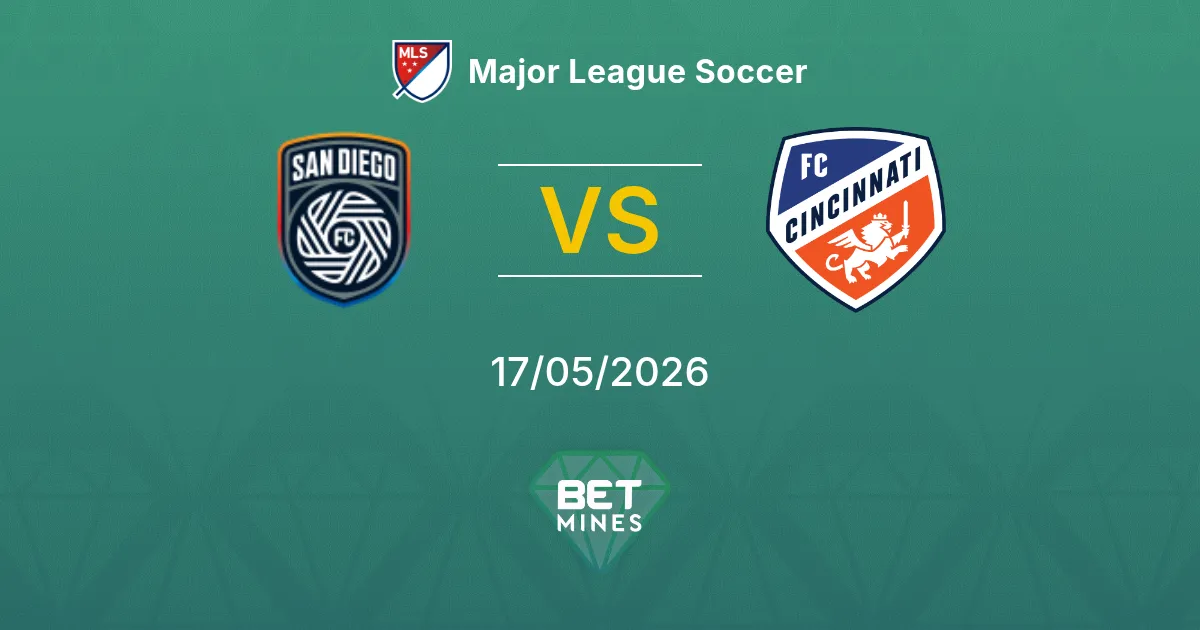 San Diego vs Cincinnati Pronostico: Anteprima e Analisi della Partita | Major League Soccer 17-05-2026