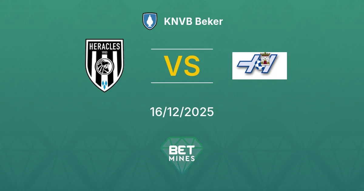 Heracles Almelo vs Hoogeveen Pronostico: Anteprima e Analisi della Partita | KNVB Beker 16-12-2025
