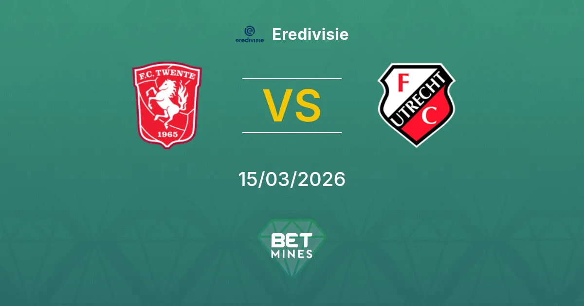 FC Twente vs FC Utrecht Prediction: Match Preview and Analysis | Eredivisie 15-03-2026