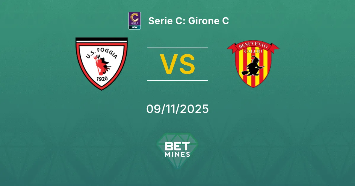 Foggia vs Benevento Pronostico: Anteprima e Analisi della Partita | Serie C: Girone C 09-11-2025
