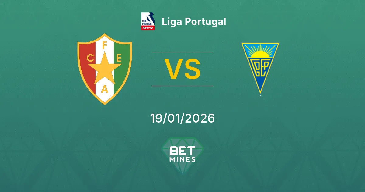 Estrela Amadora vs Estoril Prediction: Match Preview and Analysis | Liga Portugal 19-01-2026