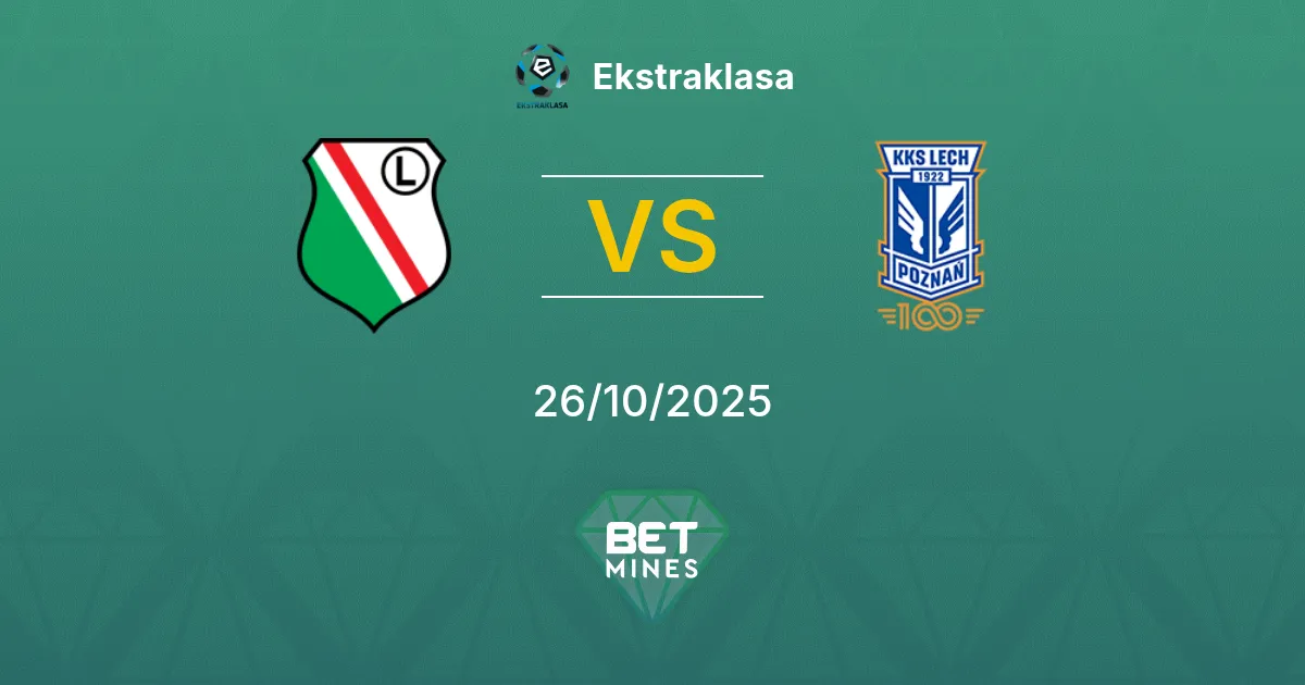 Legia Varsavia vs Lech Poznań Pronostico: Anteprima e Analisi della Partita | Ekstraklasa 26-10-2025