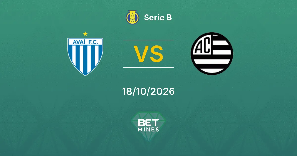Avaí x Athletic Club Palpite: prévia e análise da partida | Série B 18-10-2026