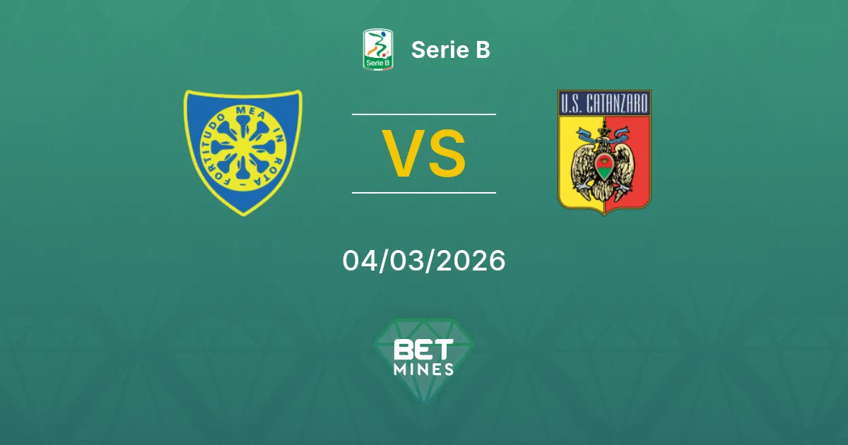 Carrarese vs Catanzaro Prediction: Match Preview and Analysis | Serie B 04-03-2026