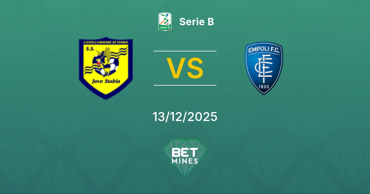 Juve Stabia vs Empoli Pronostico: Anteprima e Analisi della Partita | Serie B 13-12-2025