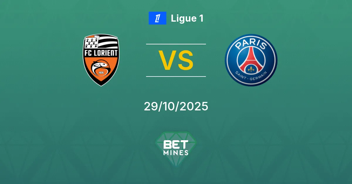 Lorient vs Paris Saint Germain Prediction: Match Preview and Analysis | Ligue 1 29-10-2025