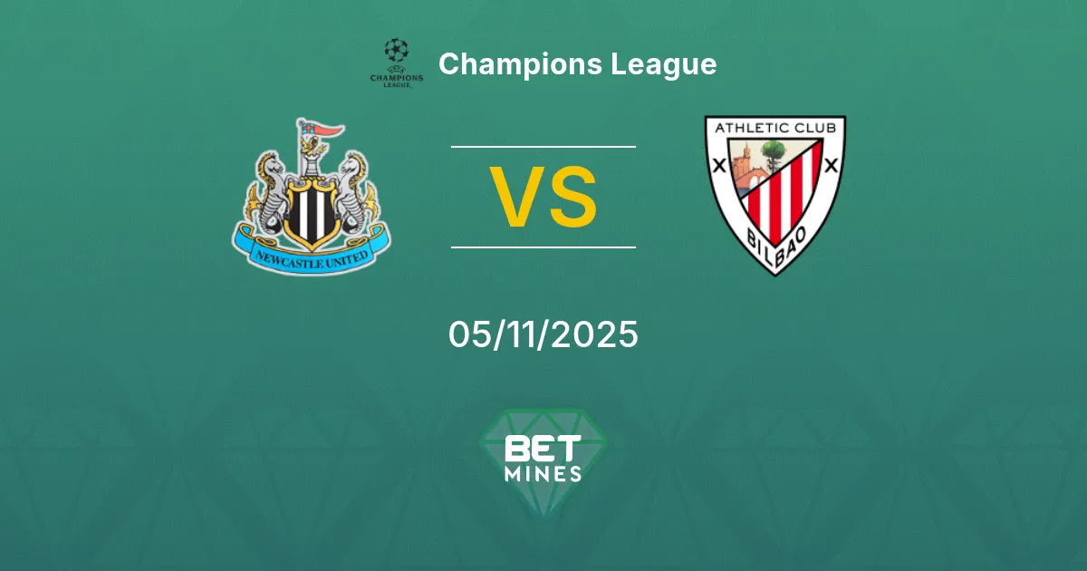 Newcastle United vs Athletic Club Prediction: Match Preview and Analysis | Champions League 05-11-2025