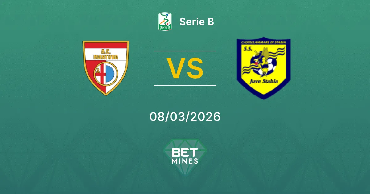 Mantova vs Juve Stabia Prediction: Match Preview and Analysis | Serie B 08-03-2026