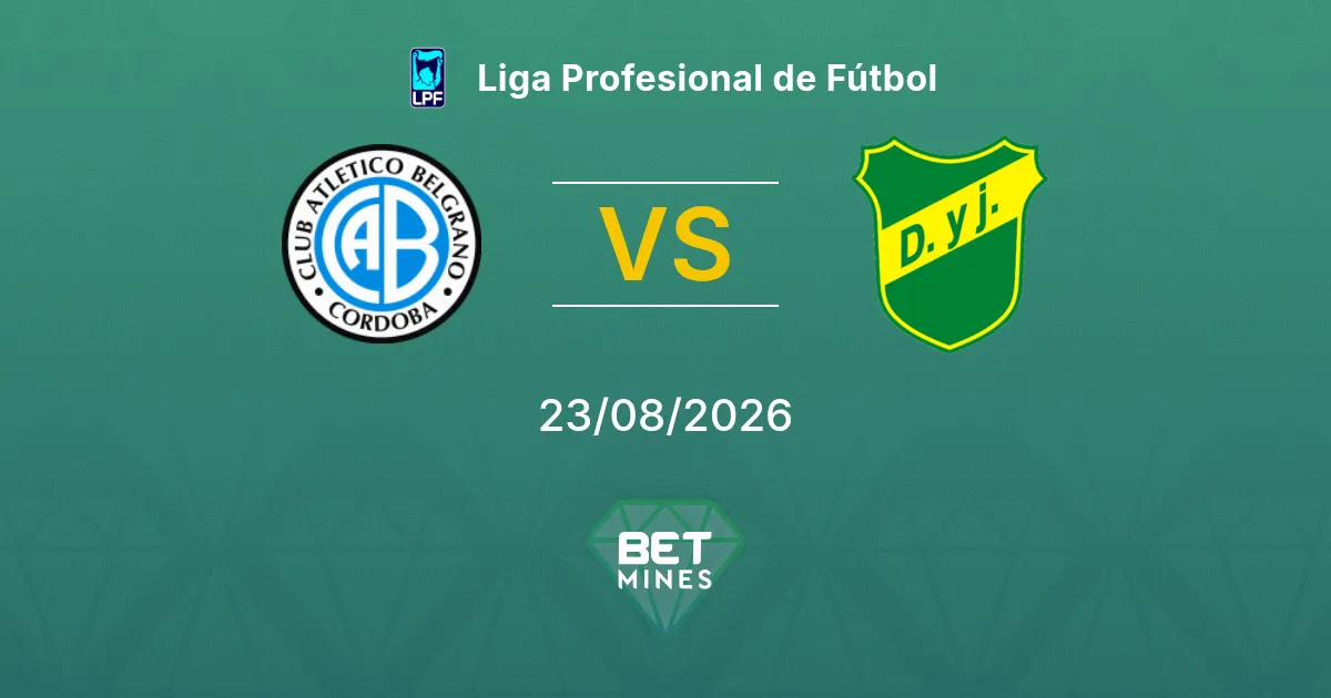 Belgrano x Defensa y Justicia Palpite: Prévia e Análise da Partida | Liga Profesional de Fútbol 23-08-2026