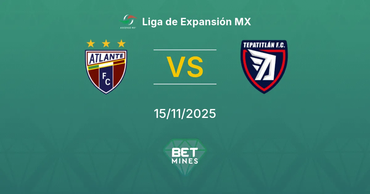 Atlante vs Tepatitlán de Morelos Pronostico: Anteprima e Analisi della Partita | Liga de Expansión MX 15-11-2025