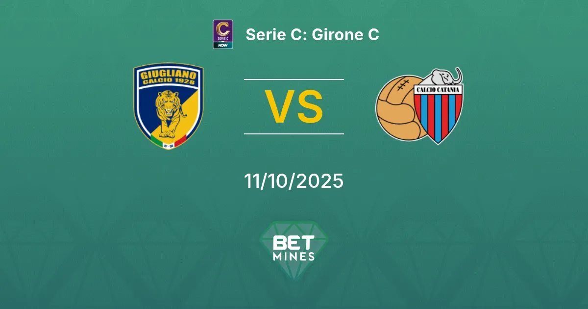 SSC Giugliano vs Catania Pronostico: Analisi e Anteprima della Partita | Serie C: Girone C 11-10-2025
