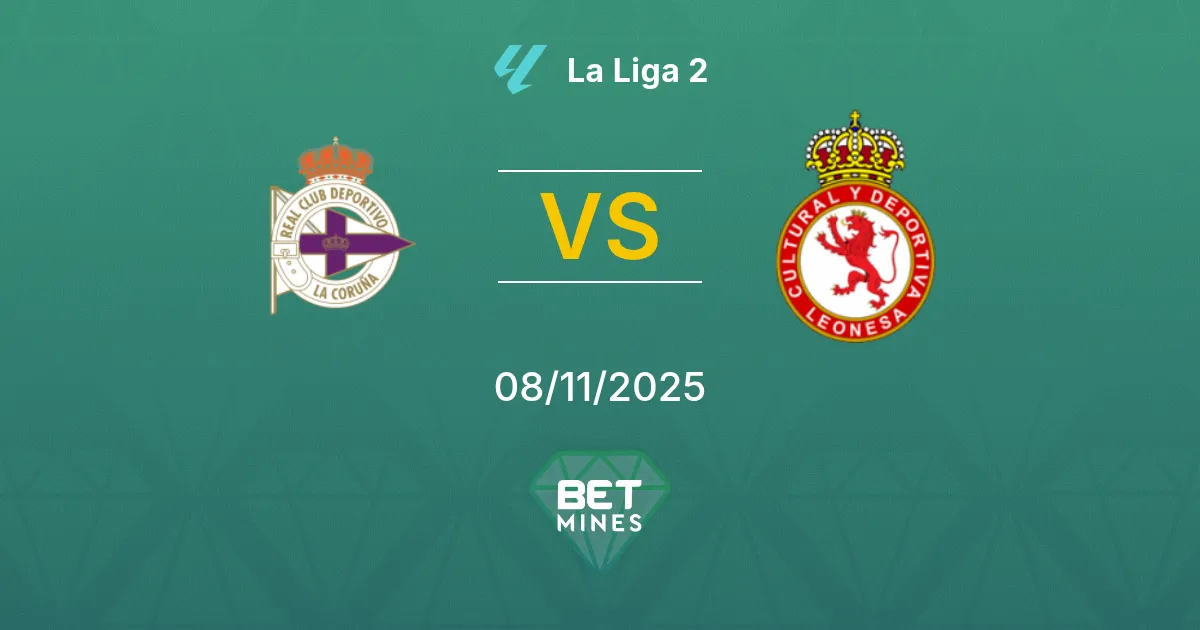 Deportivo La Coruña vs Cultural Leonesa Prediction: Match Preview and Analysis | La Liga 2 08-11-2025