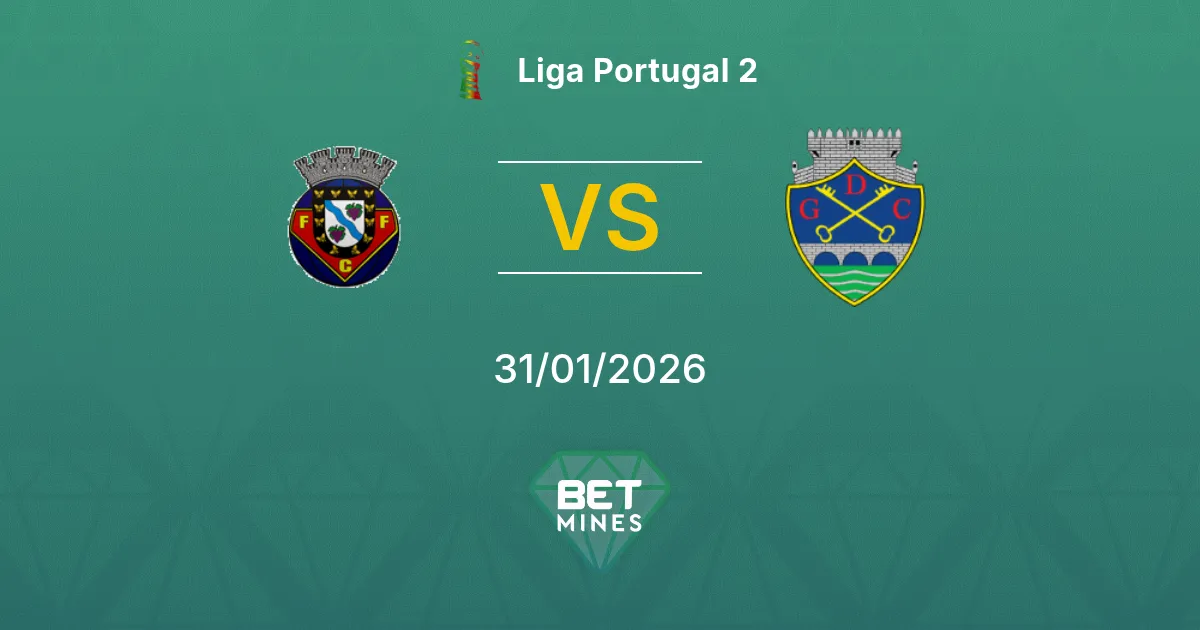 Felgueiras 1932 vs Chaves Prediction: Match Preview and Analysis | Liga Portugal 2 31-01-2026