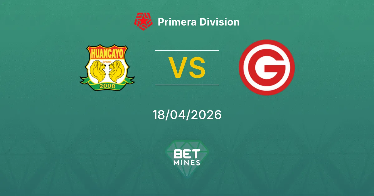 Sport Huancayo vs Deportivo Garcilaso Pronostico: Anteprima e Analisi della Partita | Primera Division 18-04-2026