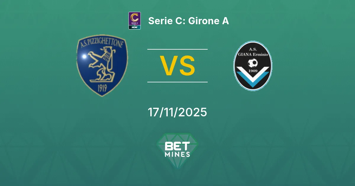 Pergolettese vs Giana Erminio Pronostic : Aperçu et Analyse du Match | Serie C : Groupe A 17-11-2025
