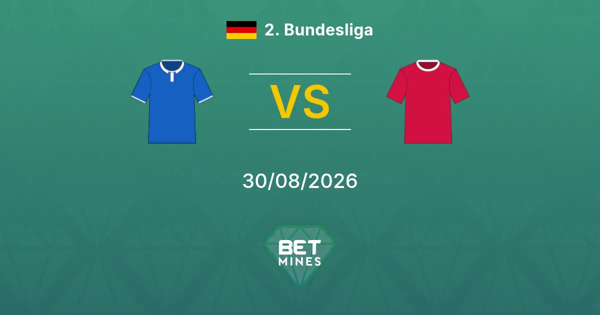 Pronostic Darmstadt 98 vs Hanovre 96 : Aperçu et Analyse du Match | 2. Bundesliga 30-08-2026