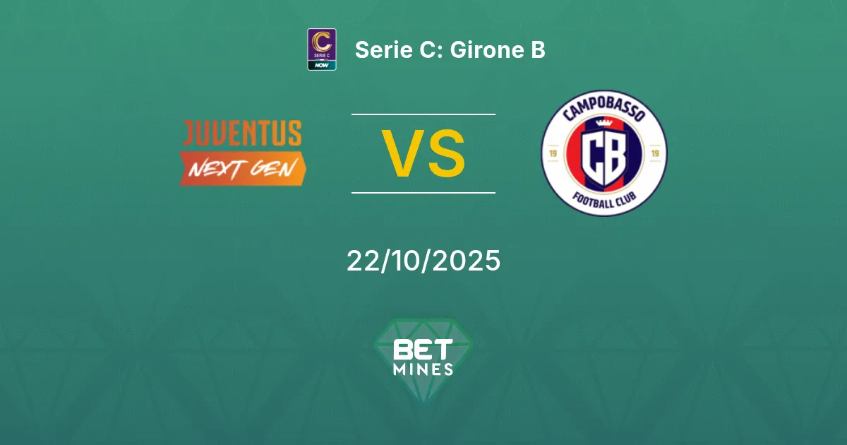 Juventus Next Gen vs Campobasso Pronostico: Anteprima e Analisi della Partita | Serie C: Girone B 22-10-2025