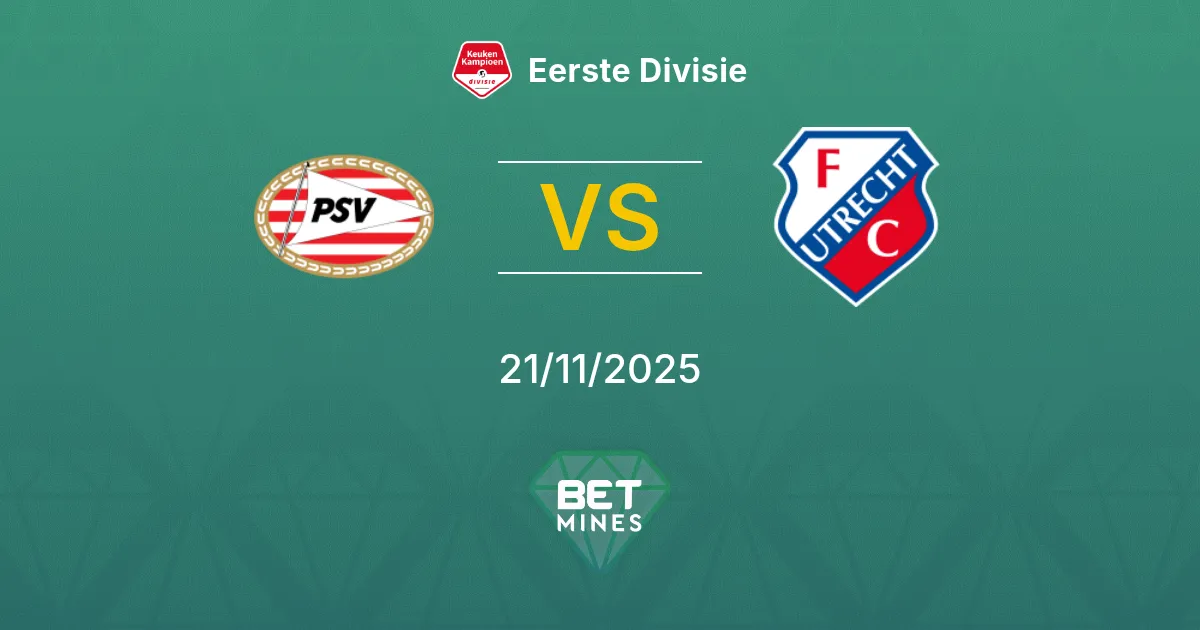 Jong PSV vs Jong FC Utrecht Pronóstico: Previa y Análisis del Partido | Eerste Divisie 21-11-2025