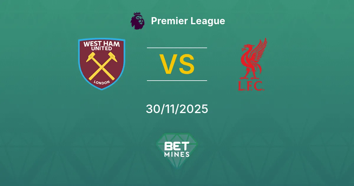 West Ham United vs Liverpool Prediction: Match Preview and Analysis | Premier League 30-11-2025