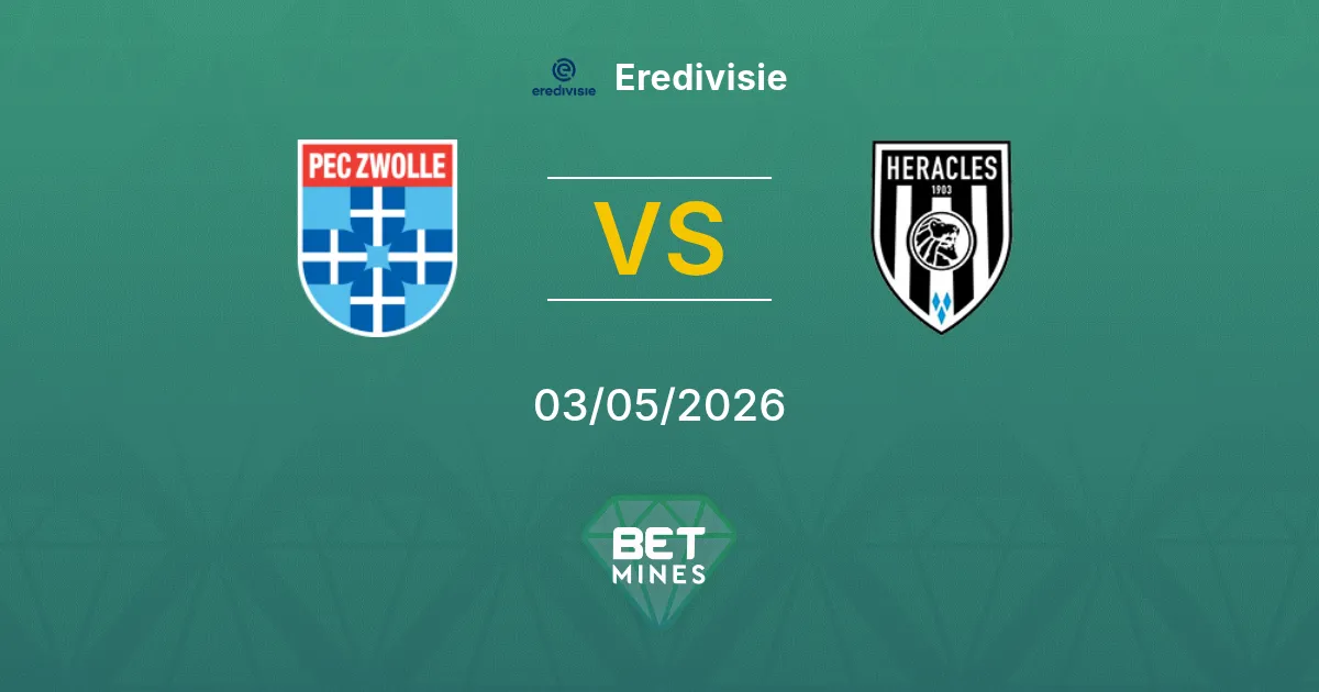 PEC Zwolle vs Heracles Almelo Pronostico: Anteprima e Analisi della Partita | Eredivisie 03-05-2026