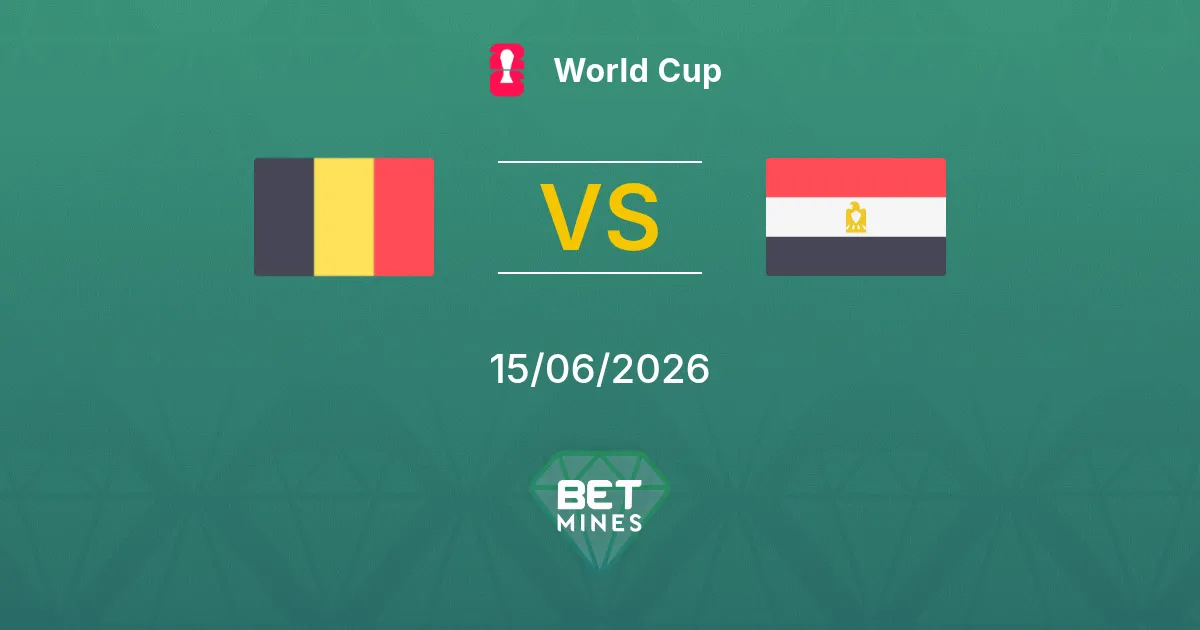 Belgium vs Egypt
