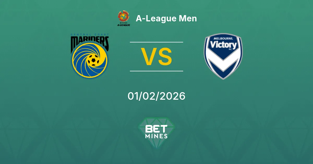 Central Coast Mariners vs Melbourne Victory Prediction: Match Preview and Analysis | A-League Men 01-02-2026