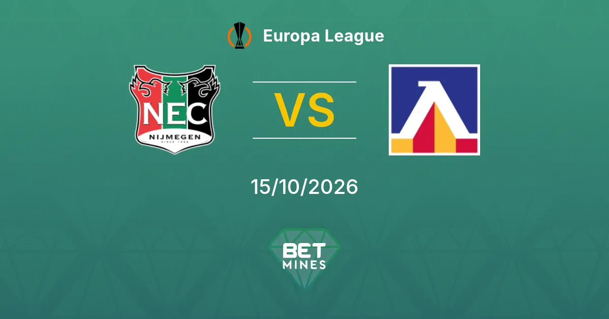 NEC Nijmegen x Levski Sofia Palpite: Prévia e análise da partida | Europa League 15-10-2026