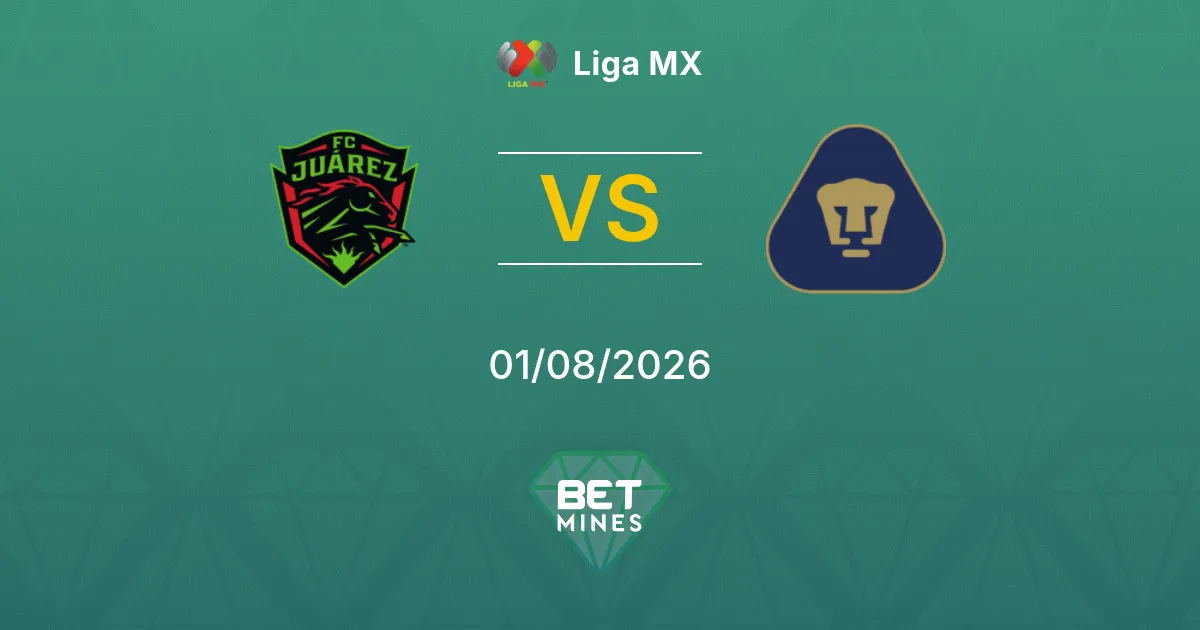 Juárez vs Pumas UNAM Pronostic : Aperçu et Analyse du Match | Liga MX 01-08-2026