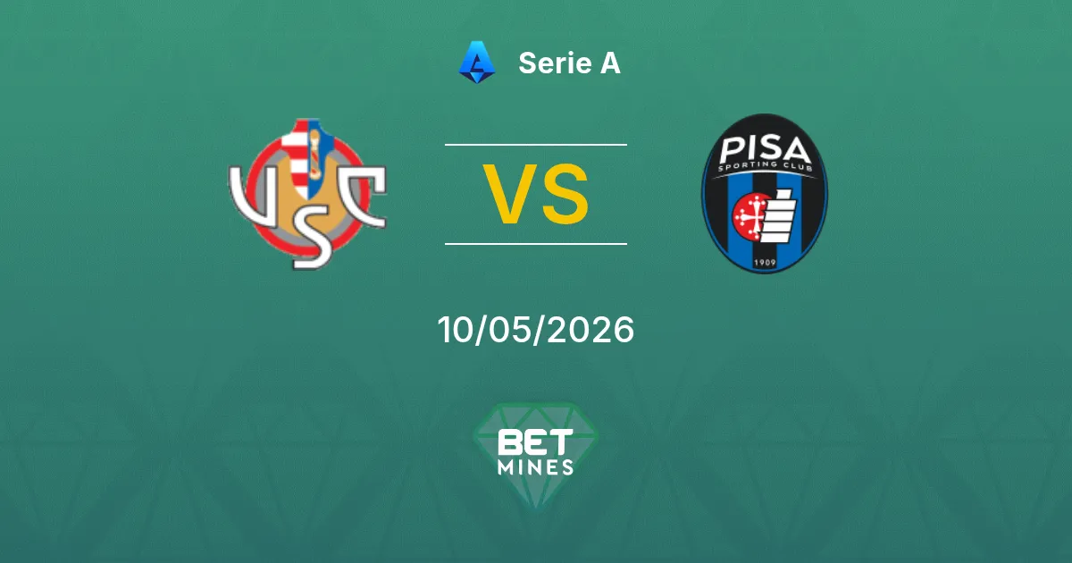Cremonese vs Pisa Pronóstico: Previa y Análisis del Partido | Serie A 10-05-2026