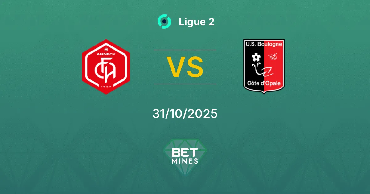 Annecy vs Boulogne Pronostico: Anteprima e Analisi della Partita | Ligue 2 31-10-2025