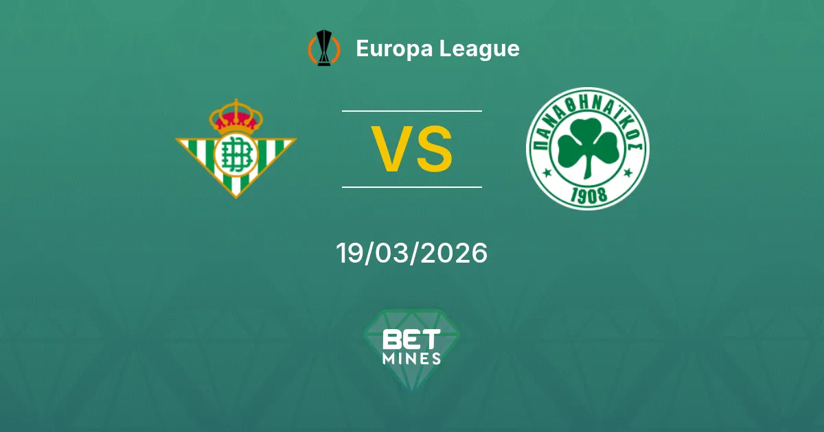 Real Betis vs Panathinaikos Prediction: Match Preview and Analysis | Europa League 19-03-2026