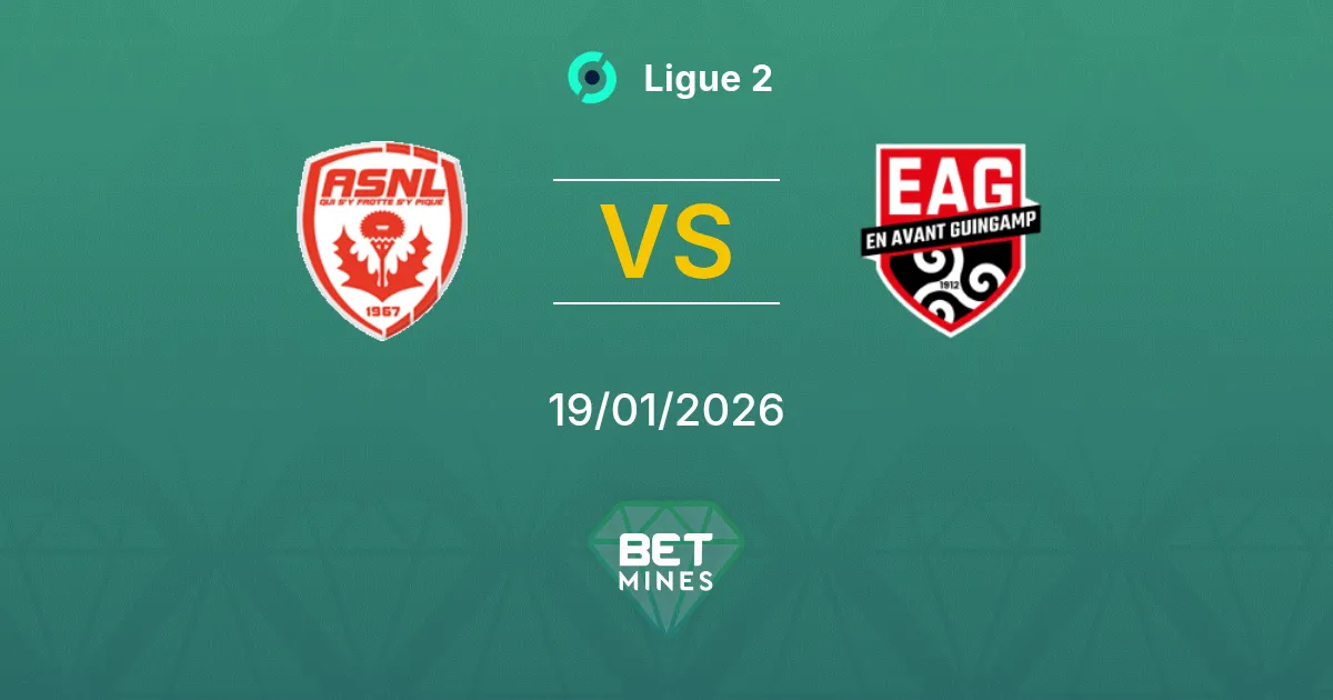Nancy vs Guingamp Prediction: Match Preview and Analysis | Ligue 2 19-01-2026