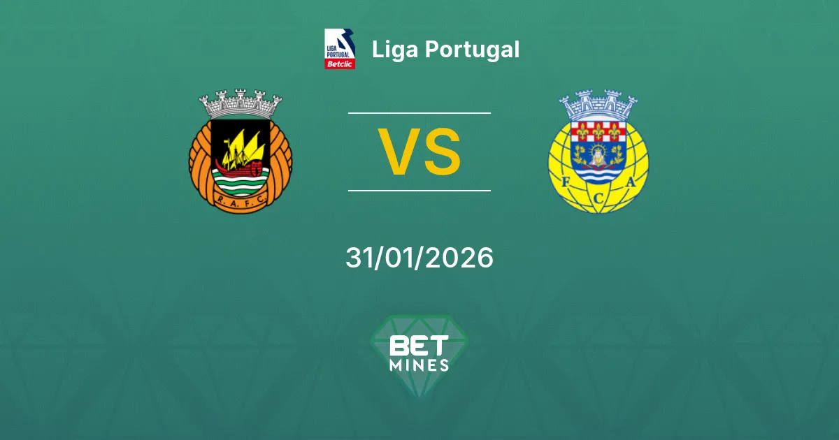 Rio Ave vs Arouca Prediction: Match Preview and Analysis | Liga Portugal 31-01-2026