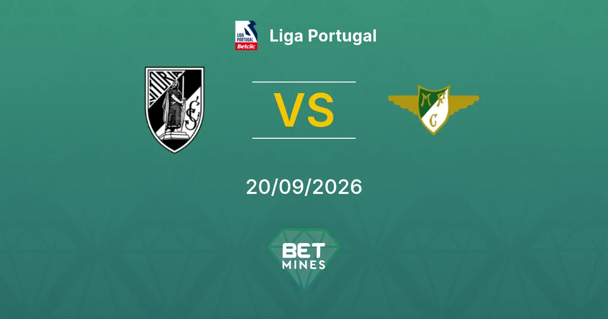 Pronostic Vitória Guimarães vs Moreirense : Aperçu et analyse du match | Liga Portugal 20-09-2026